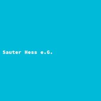Sauter Hess e.G.