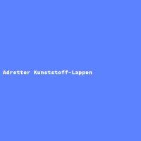 Adretter Kunststoff-Lappen