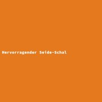 Hervorragender Seide-Schal