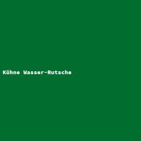 Kühne Wasser-Rutsche