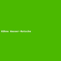 Kühne Wasser-Rutsche