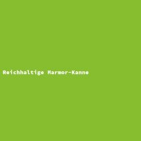 Reichhaltige Marmor-Kanne