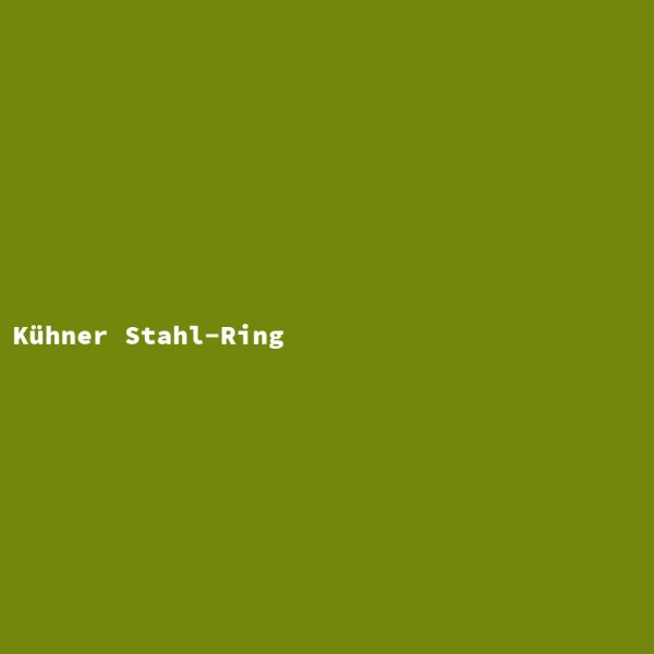 Kühner Stahl-Ring